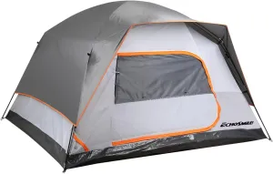 EchoSmile 2/4-Person Camping Tent – Easy Setup Lightweight Shelter with Rainfly