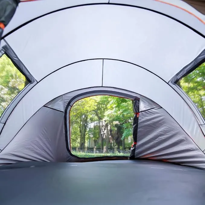 EchoSmile Camping Instant Tent, 2/4/6/8/10 Person Pop Up Tent, Water Resistant Dome Tent, Easy Setup for Camping Hiking and Outdoor, Portable Tent with Carry Bag, for 3 Seasons…