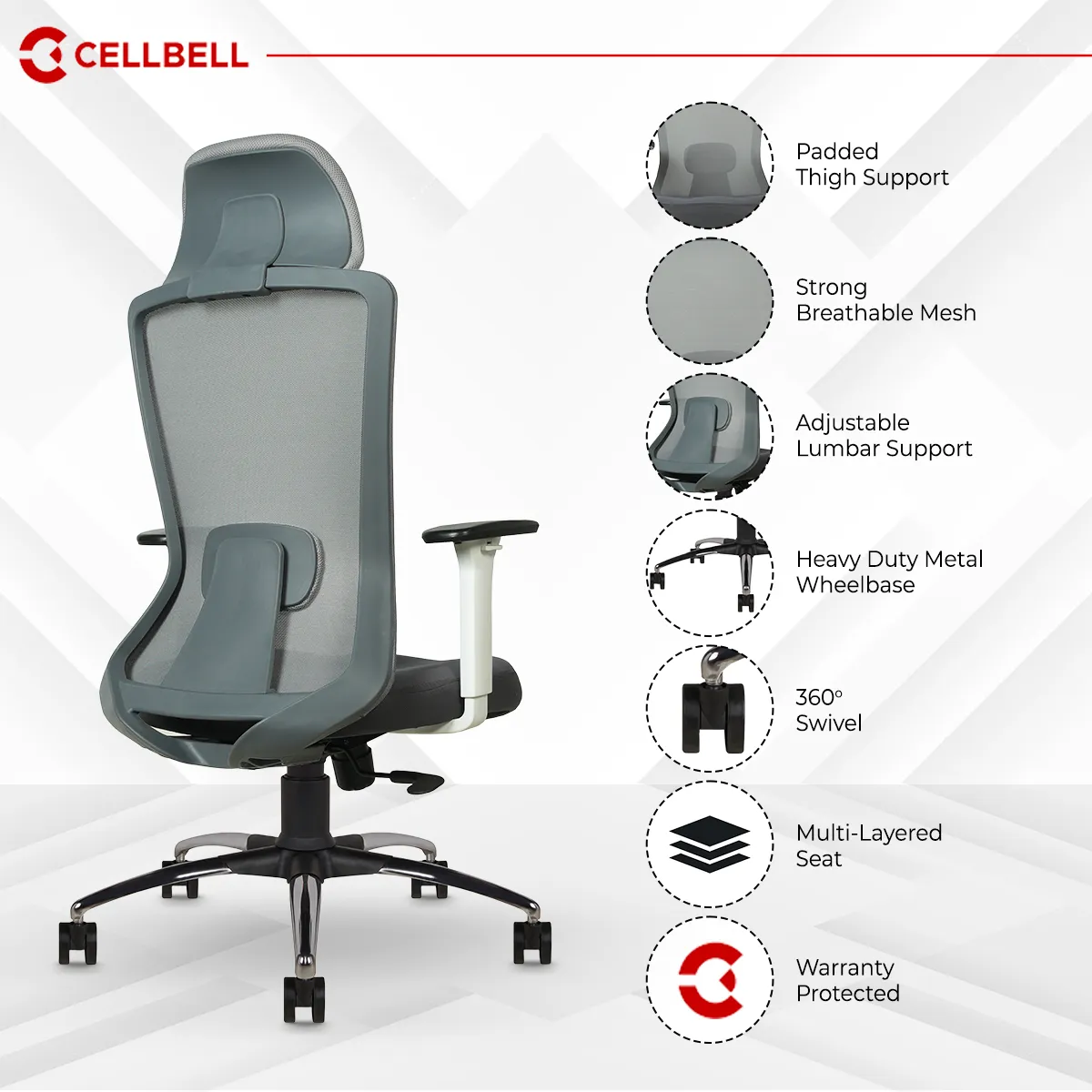EgroGlide Executive High Back Office Chair
