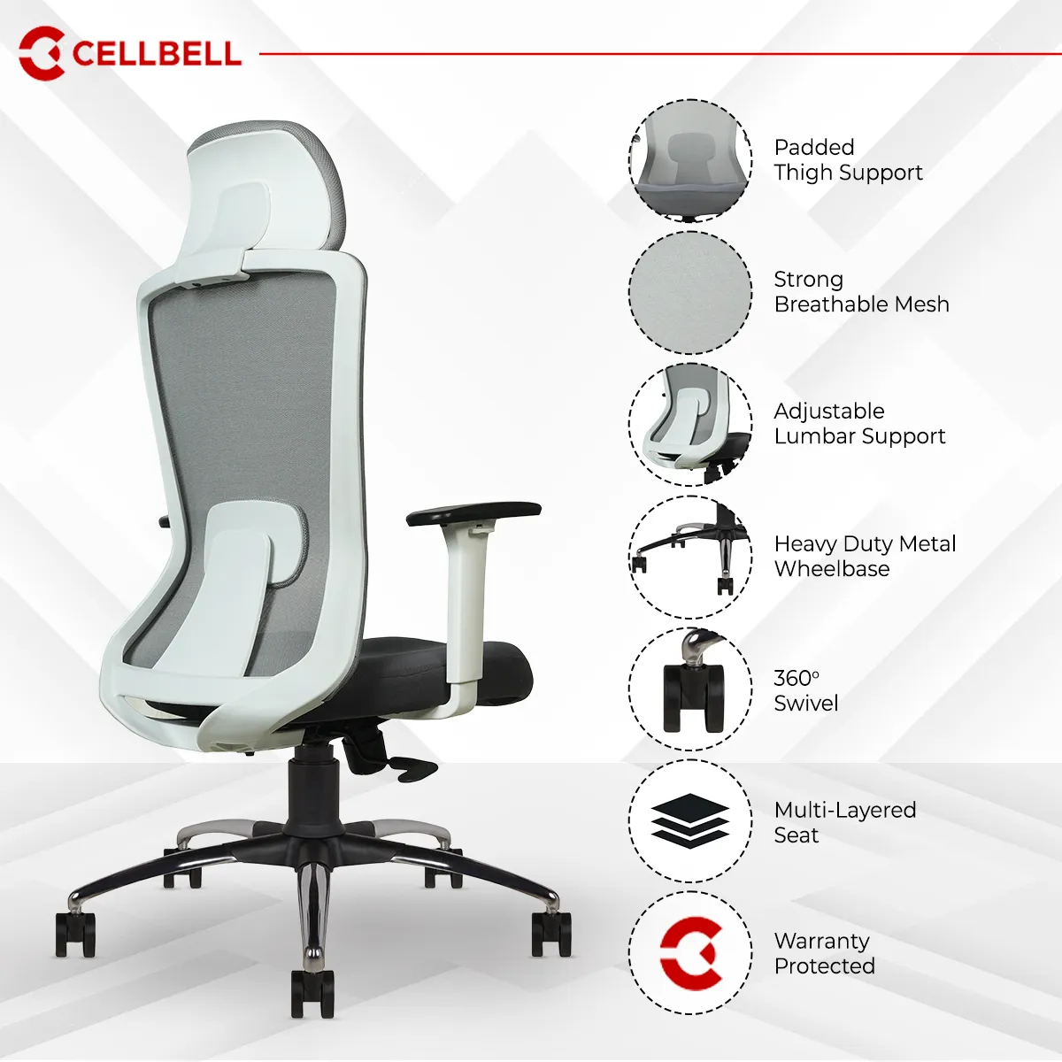 EgroGlide Executive High Back Office Chair