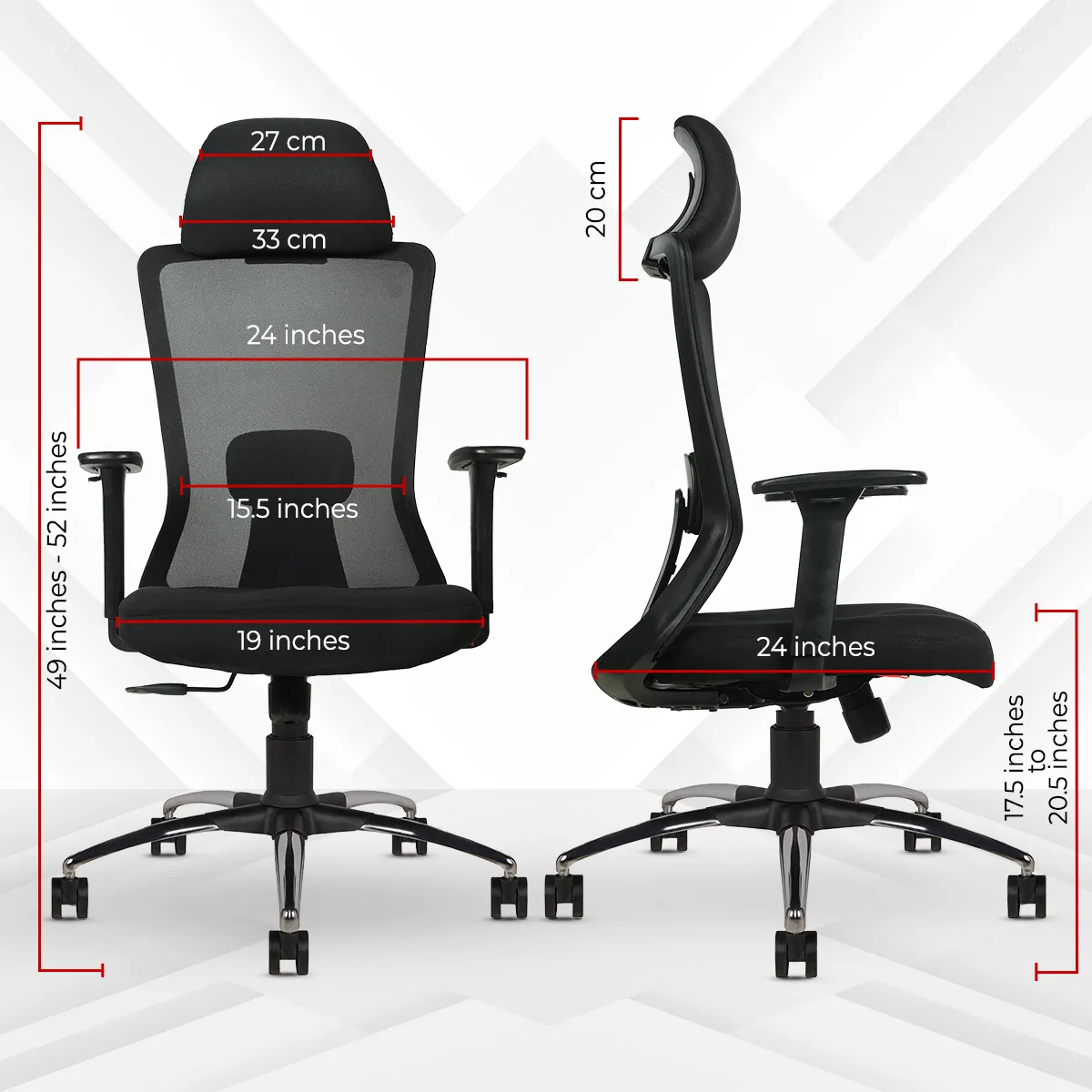 EgroGlide Executive High Back Office Chair