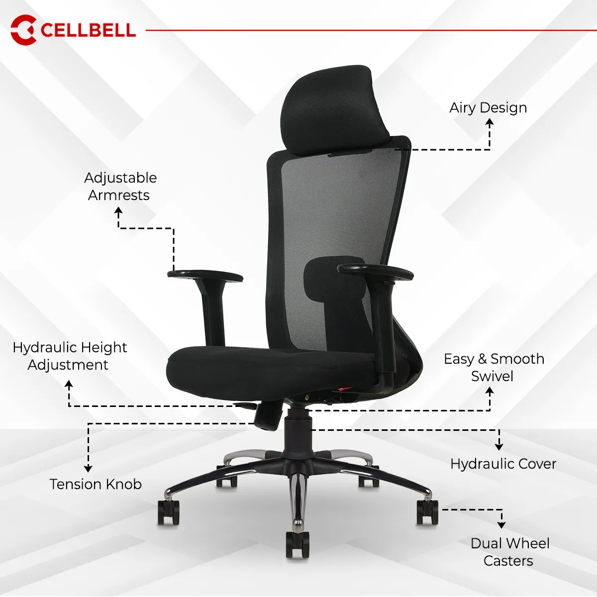 EgroGlide Executive High Back Office Chair
