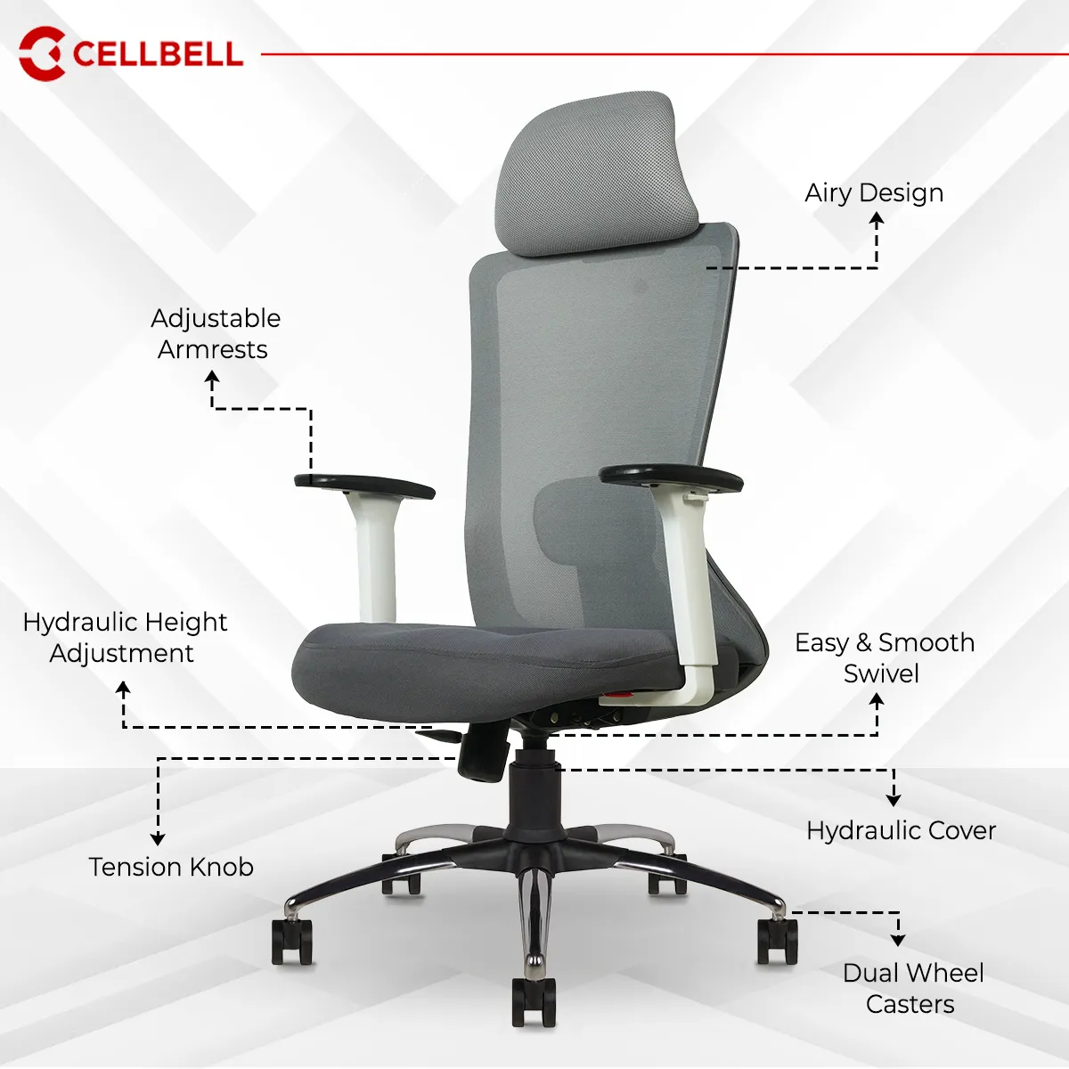 EgroGlide Executive High Back Office Chair