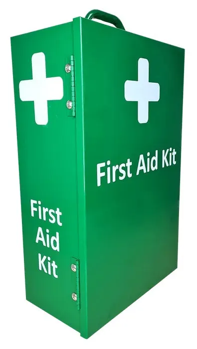 Empty Wall Mounted First Aid Cabinets (Portrait)