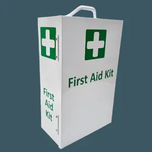 Empty Wall Mounted First Aid Cabinets (Portrait)