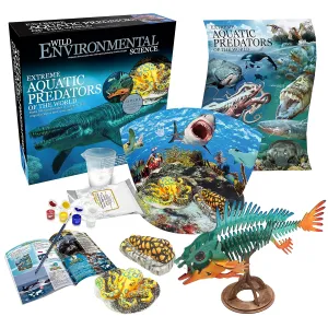Extreme Aquatic Predators of The World | Ages 6  | Create and Customize Models and Dioramas | Study Extreme Ocean Animals