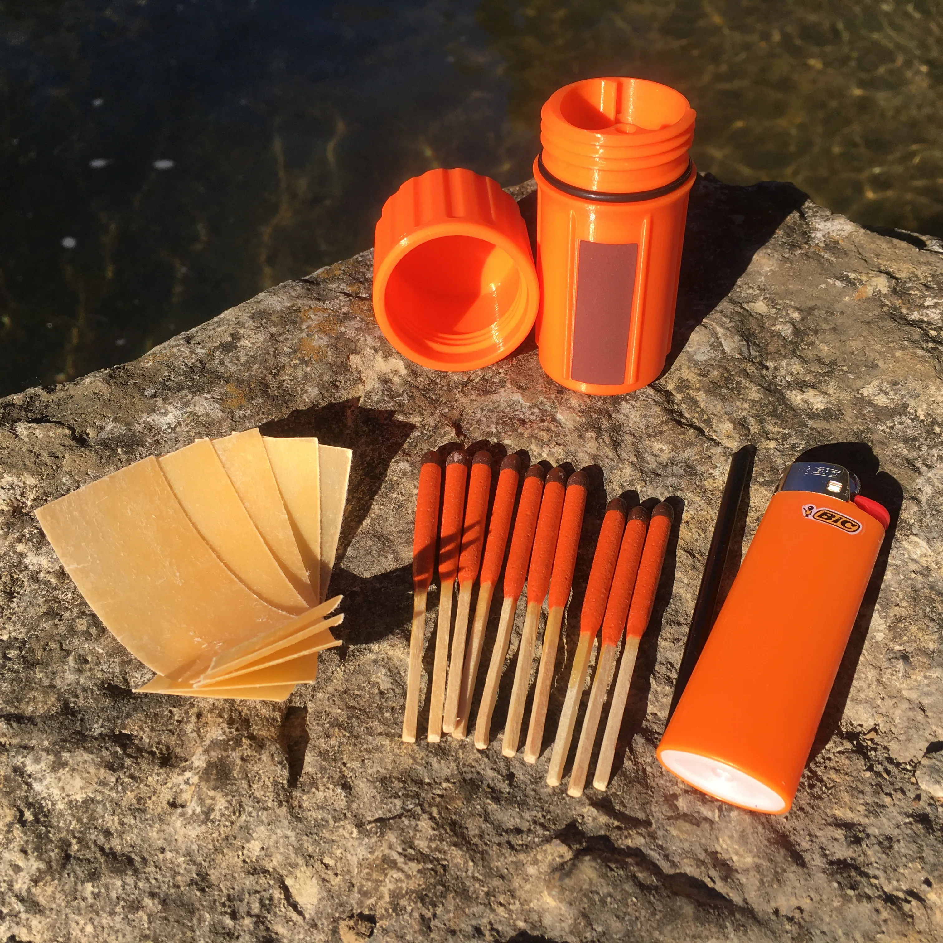 Fire Starter Kit Waterproof Pre-Made Kit for Backpacking, Camping & Outdoors
