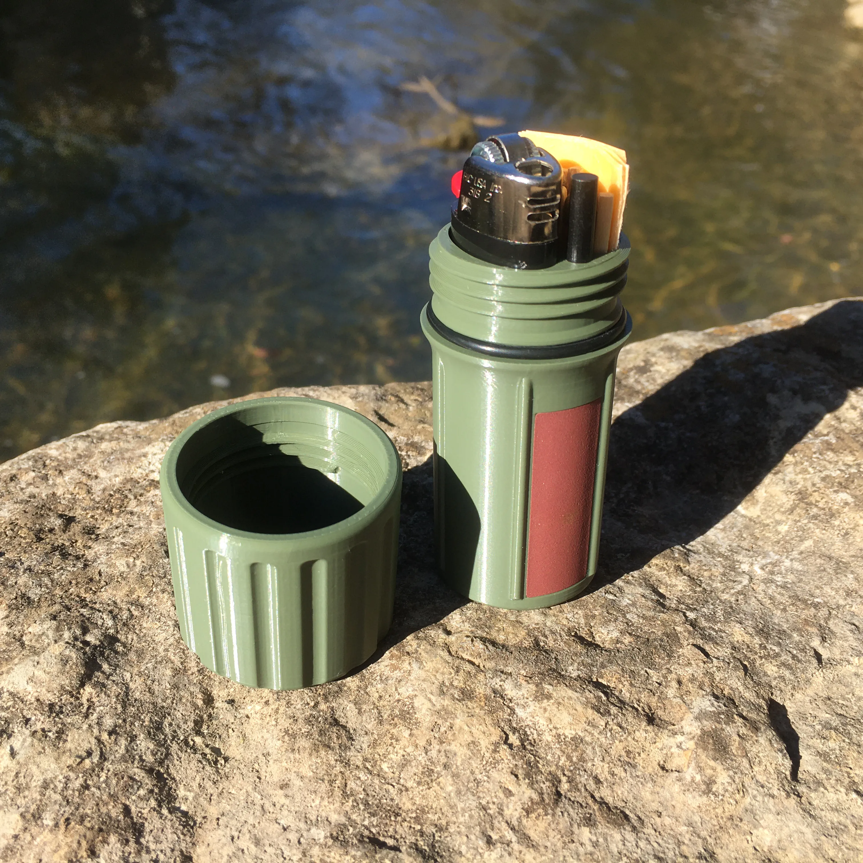 Fire Starter Kit Waterproof Pre-Made Kit for Backpacking, Camping & Outdoors