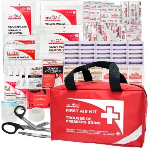 First Aid Central™ CSA Type 2 Basic First Aid Kit, Small, (2-25 Workers), Nylon Bag