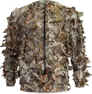 First Lite Men's Phantom Leafy Suit Top - Ultralight Mesh Camo Hunting Jacket