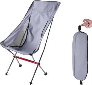 Fishing Chair Outdoor Ultralight Folding Chair for Camping Picnic Portable Fishing Folding Chair Breathable Wear-Resistant Detachable