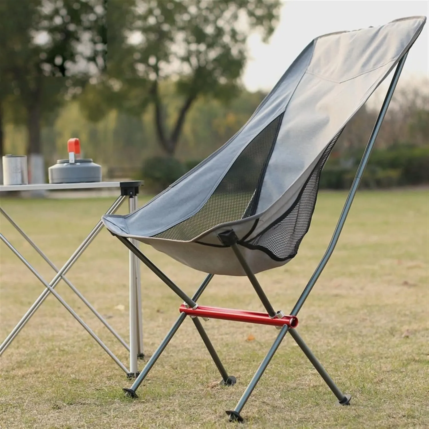 Fishing Chair Outdoor Ultralight Folding Chair for Camping Picnic Portable Fishing Folding Chair Breathable Wear-Resistant Detachable