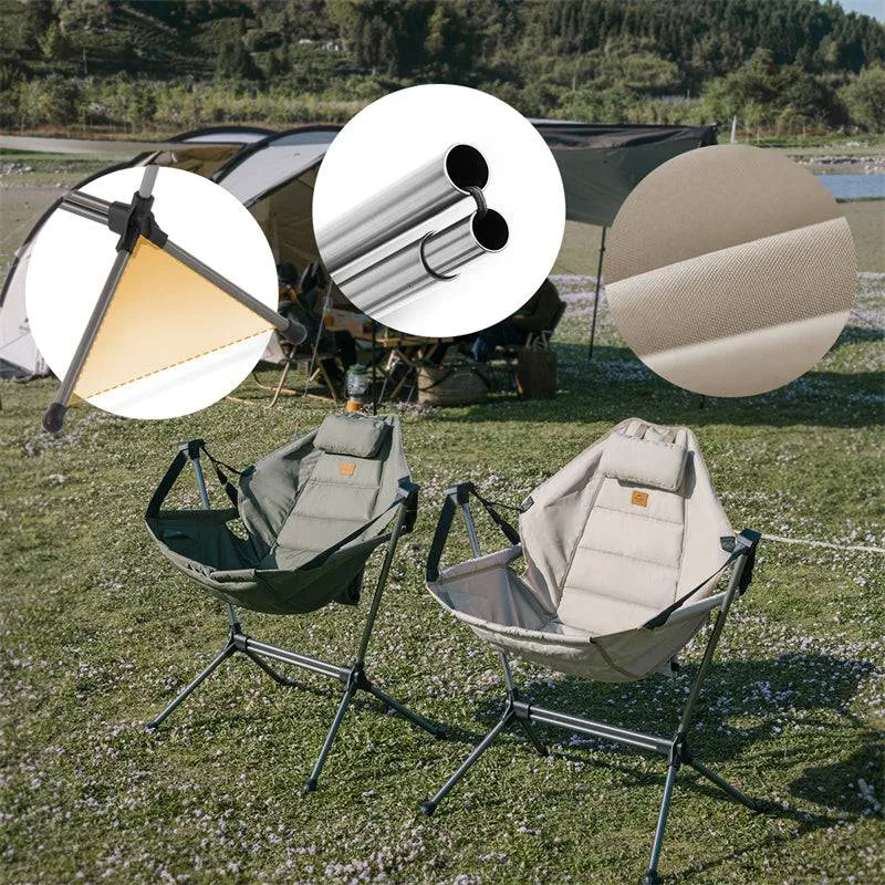Foldable Rocking Camping Chair