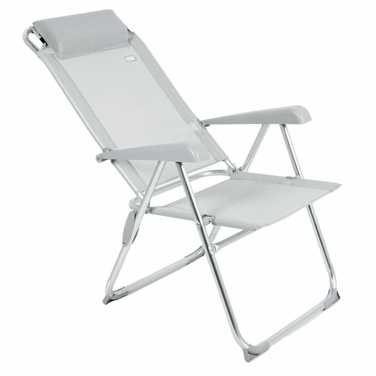 Folding Chair Aktive Reclining Grey 44 x 55 x 101 cm
