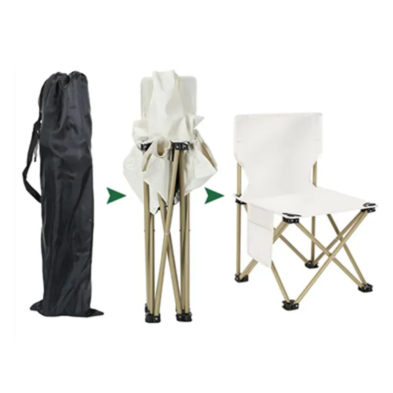 Folding Portable Camping Chair Lightweight Tourist Lounge Chairs Fishing Chair Outdoor Furniture Nature Hike Travel Beach Garden