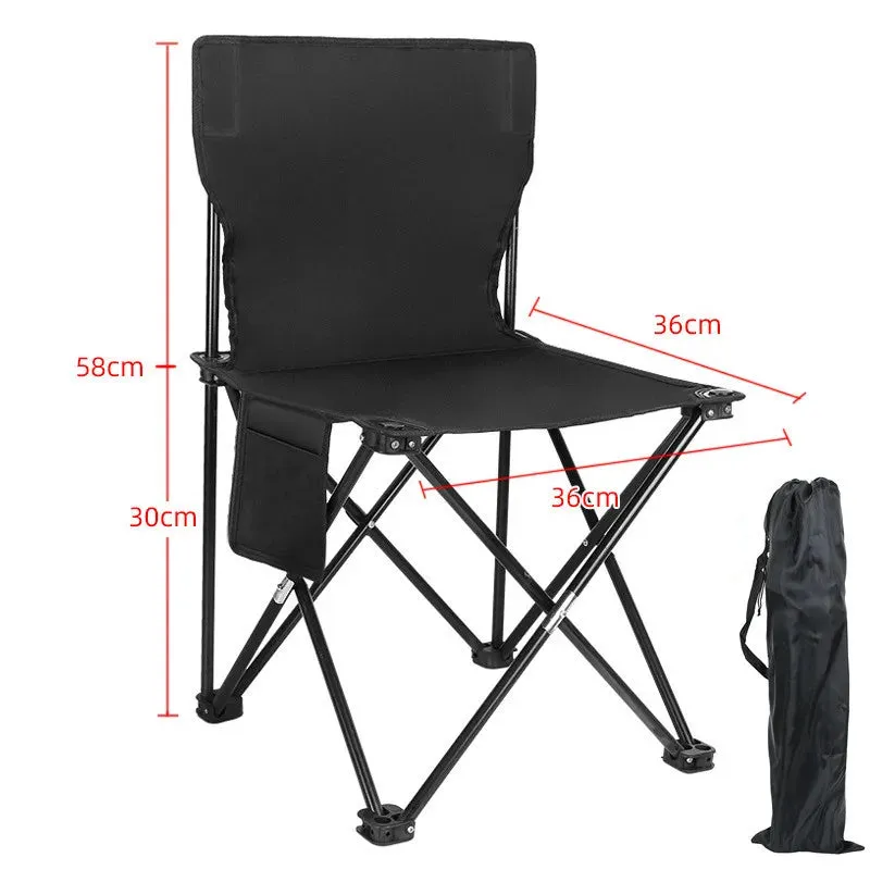 Folding Portable Camping Chair Lightweight Tourist Lounge Chairs Fishing Chair Outdoor Furniture Nature Hike Travel Beach Garden