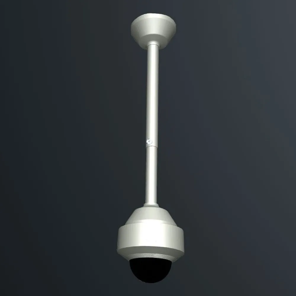 FPSIP-DP3000NET - FERN360 Adjustable Dropper Pole 3000-5900mm - Data Products – White or Black