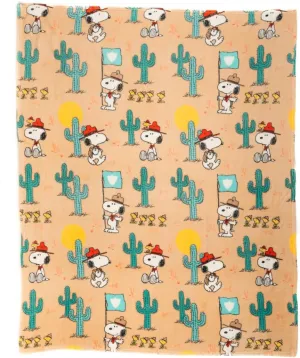 Franco Collectibles Peanuts Boy Scout Bedding Super Soft Cozy Plush Throw, 50 in x 70 in, (Officially Licensed Product)