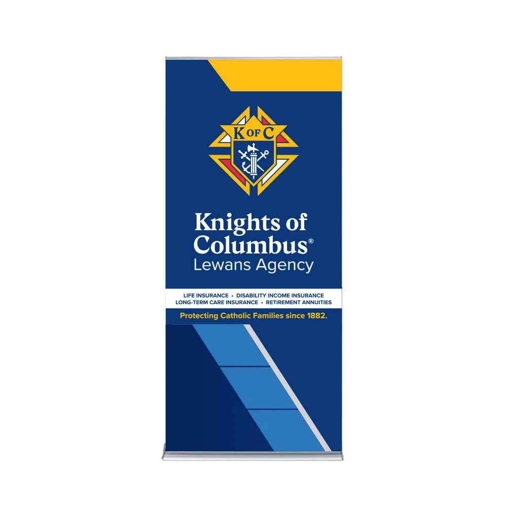 GA Insurance Custom Tradeshow Pull Up Banner