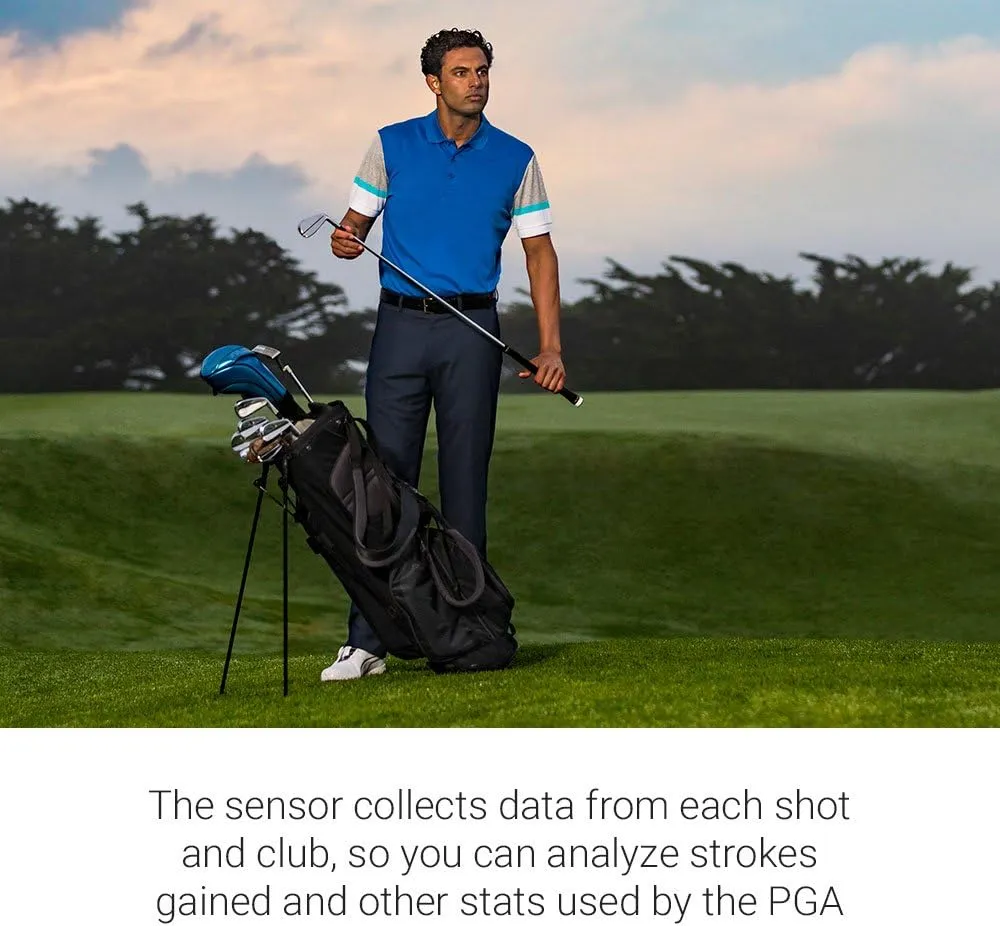 Garmin Approach S70 Golf Smartwatch | AMOLED Display | Shot Execution/Putt Alignment | Golfing System with Approach CT10 Full Kit, Club Tracking System (14 Sensors) and Signature Stand Power Bundle