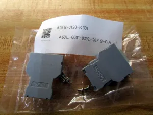 GE FANUC A02B-0120-K301 Connector KIT, for BETA Amplifier, Honda Connector PCR-20 Solder, JX5 ESTOP/ JS1B Command/Alpha Amplifier JA4 Battery, Plastic Cover