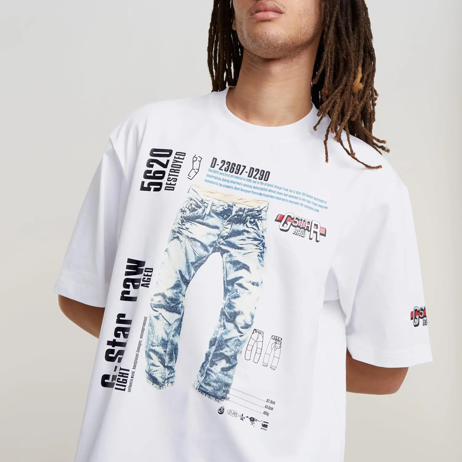 Gestaroo Model Kit Men's Short Sleeve Loose Fit T-Shirt