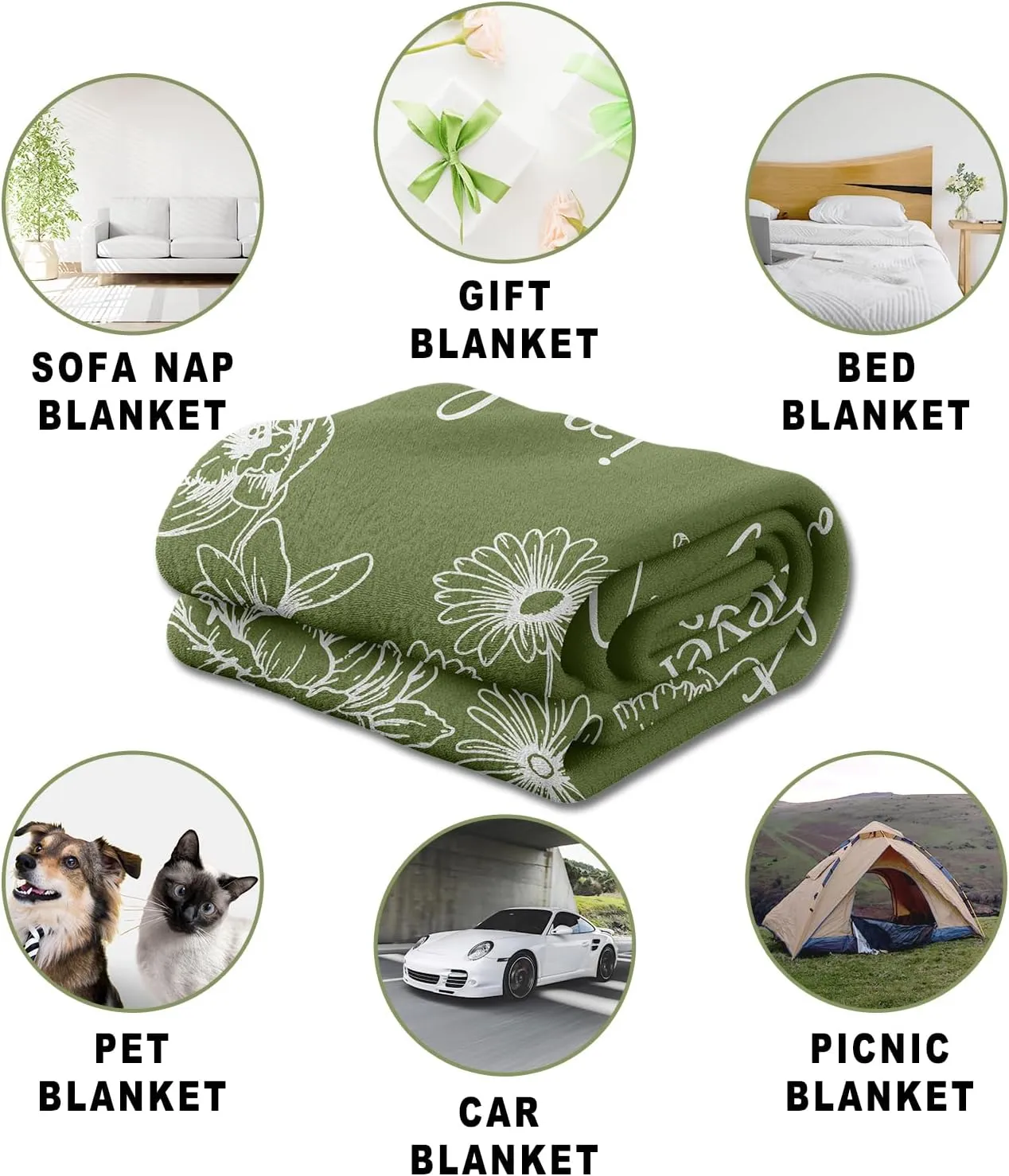 Gigi Gifts, Gigi Gifts for Grandma, Gigi Gifts from Grandchildren Grandkid, Best Gigi Ever Gift, Gifts Ideas for Grandma Gigi Nana Mimi Granny, Best Grandma Gifts Ideas 60"X50" Blanket