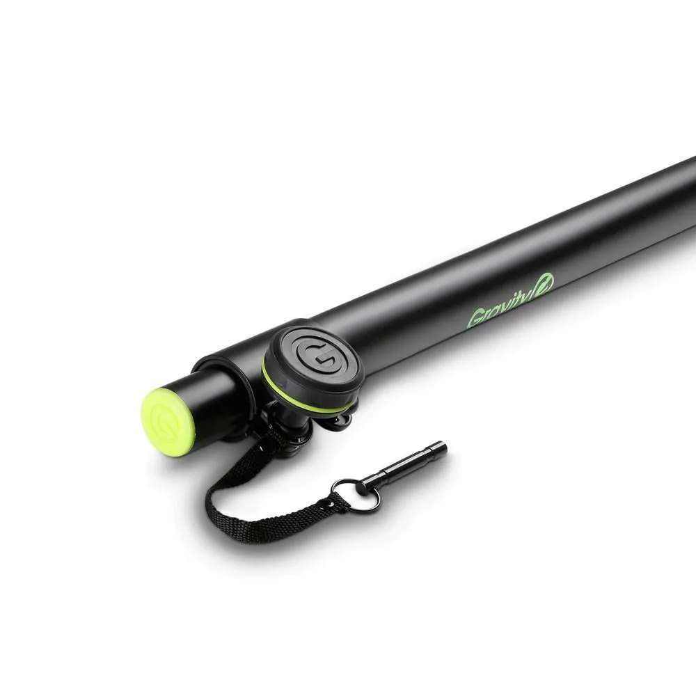 Gravity SP 2332 B Adjustable Speaker Pole 35mm to M20 1400 mm