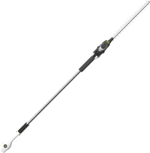 Gtech HT50 Cordless Pole Hedge Trimmer, 60 Mins Runtime Li-ion Battery | 53cm Cutting Length, 135° Adjustable Head with 10ft Range