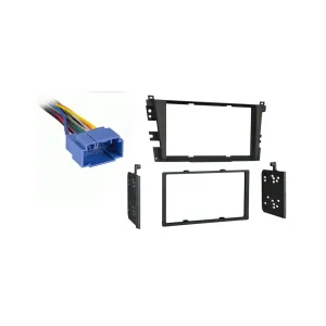 Harmony Audio Compatible with Acura TL 1999 2000 2001 2002 2003 Double DIN Aftermarket Stereo Harness Radio Install Dash Kit