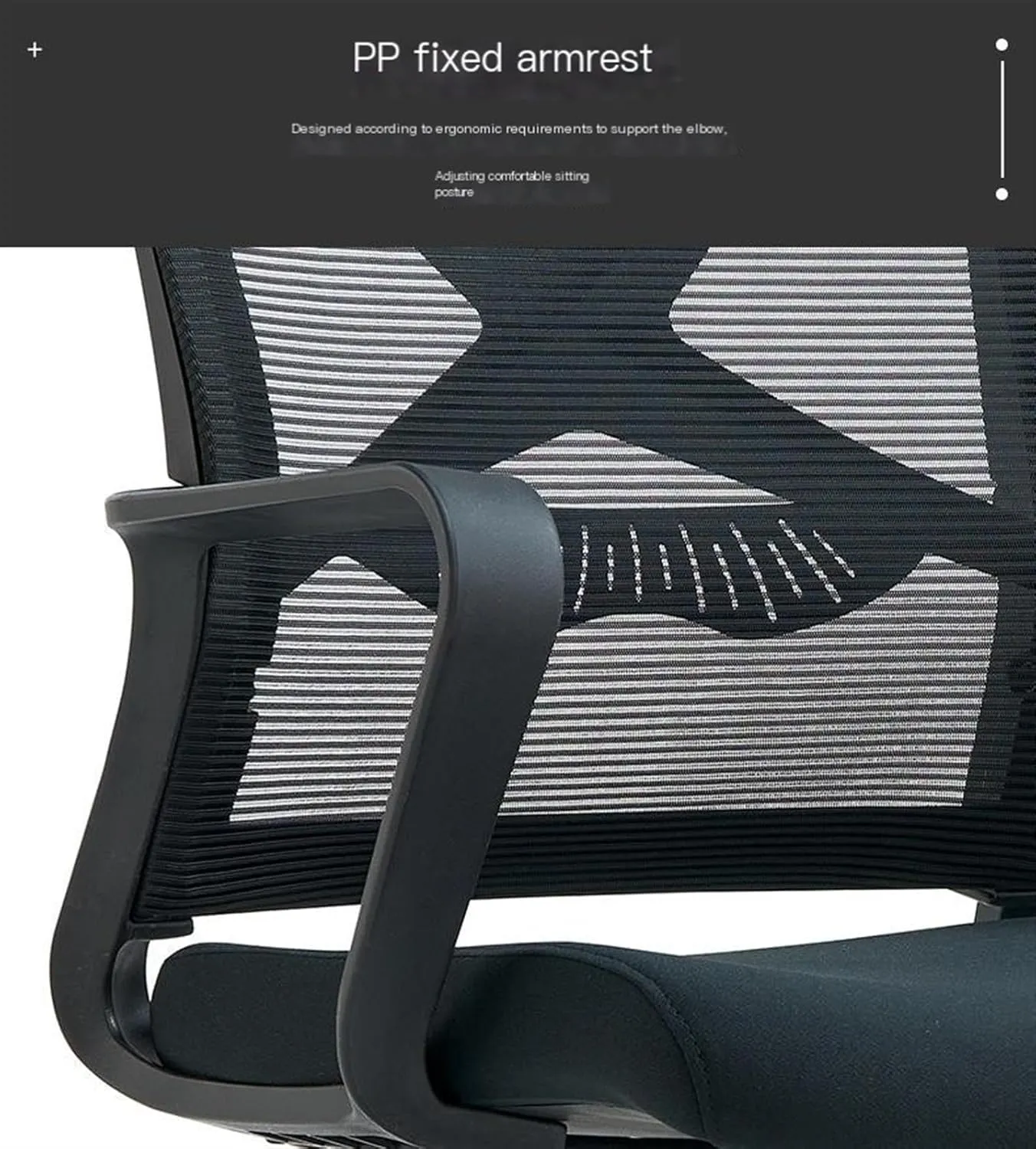 Home Office Desk Chairs, Swivel Chair Liftable and Rotating Comfortable Breathable Mesh Backrest Office Computer Chair (Color : White Frame Gray)