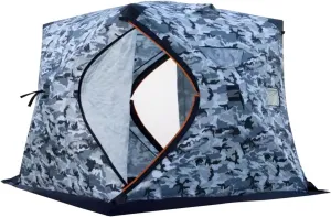 ice Fishing shelter Insulated Winter Portable Thickened Cold-Proof, Wind-Resistant and Warm Tent for 2-3 People(Color:1)