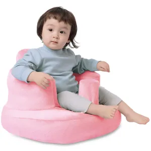 Inflatable Baby Seat with Breathable Cover for Babies 3 Months and Up,Inflatable Infant Chair,Blow Up Baby Chair,Baby Seats for Infants for Sitting Up
