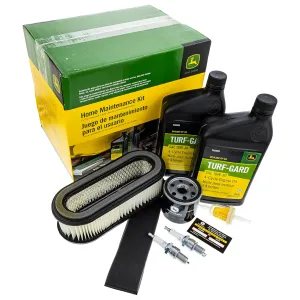 John Deere Maintenance Kit for 345 (Starting w/SN 096210) and a Kawasaki Engine and GX345 Mowers LG238