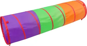 Kids Play Tunnel Tent for Toddlers, Colorful Pop Up Crawl Tunnel Toy for Baby or Pet, Collapsible Gift for Boy and Girl 6 Foot Play Tunnel Indoor and Outdoor Game