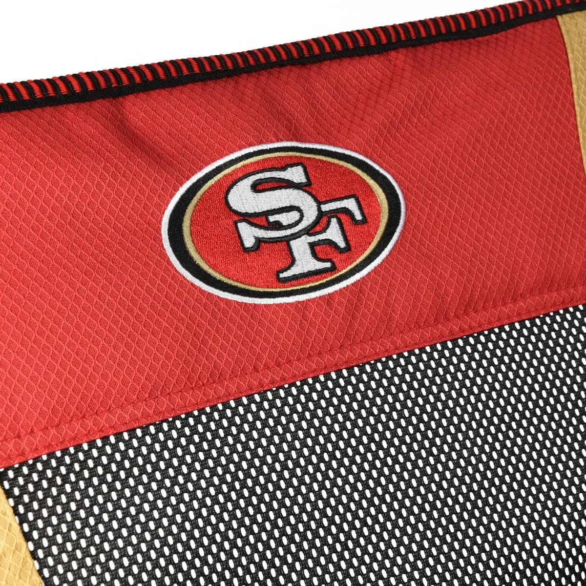 Kijaro Dual Lock Pro Sports Fan Folding Chair, 26" L x 35.5" W x 37" H, San Francisco 49ers