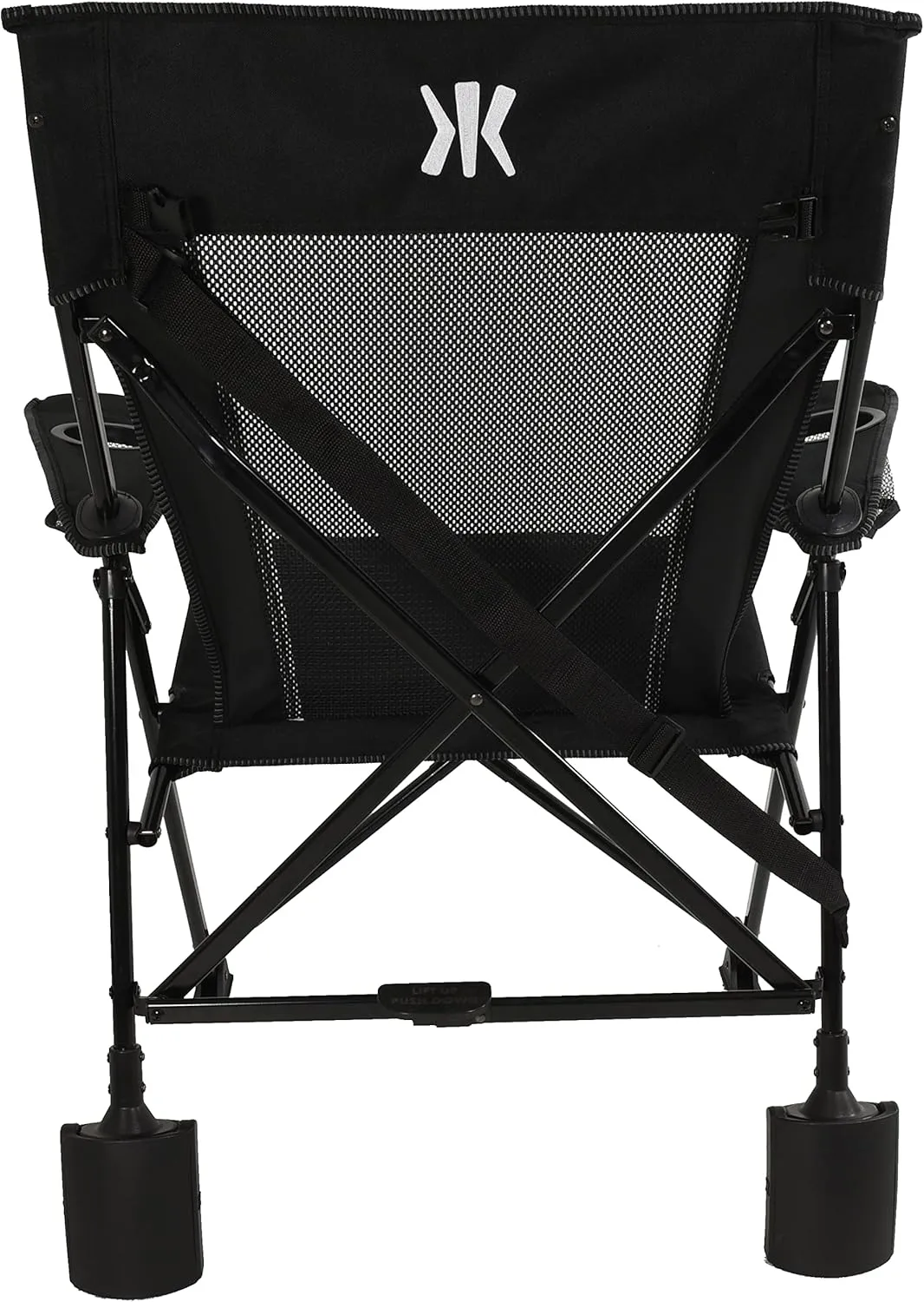 Kijaro Rok-it Sport Rocking Camping Chair, Vik Black