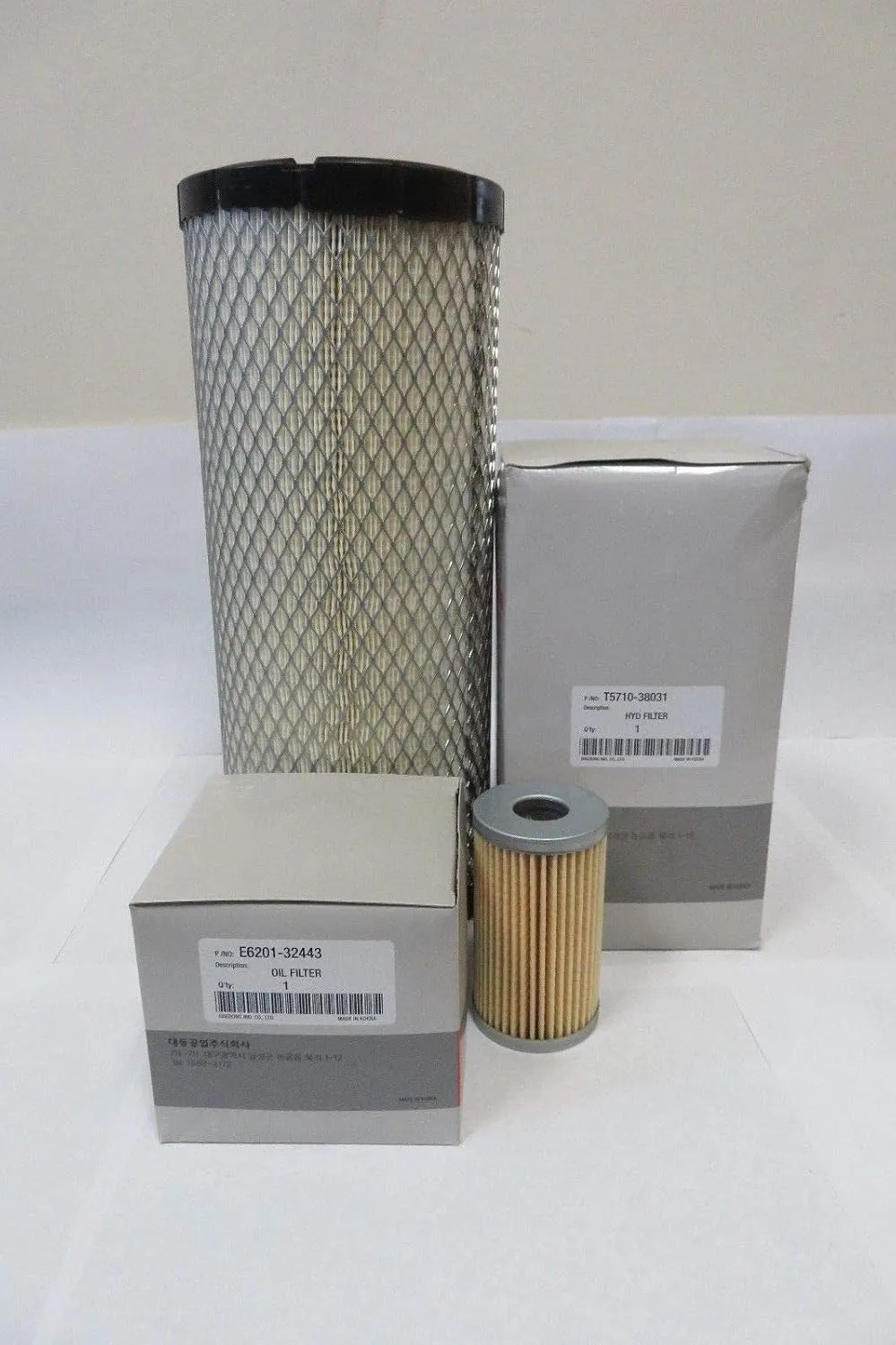 KIOTI Tractor Parts DK35SE DK40SE DK45SE DK50SE Gear Maintenance Service Filters