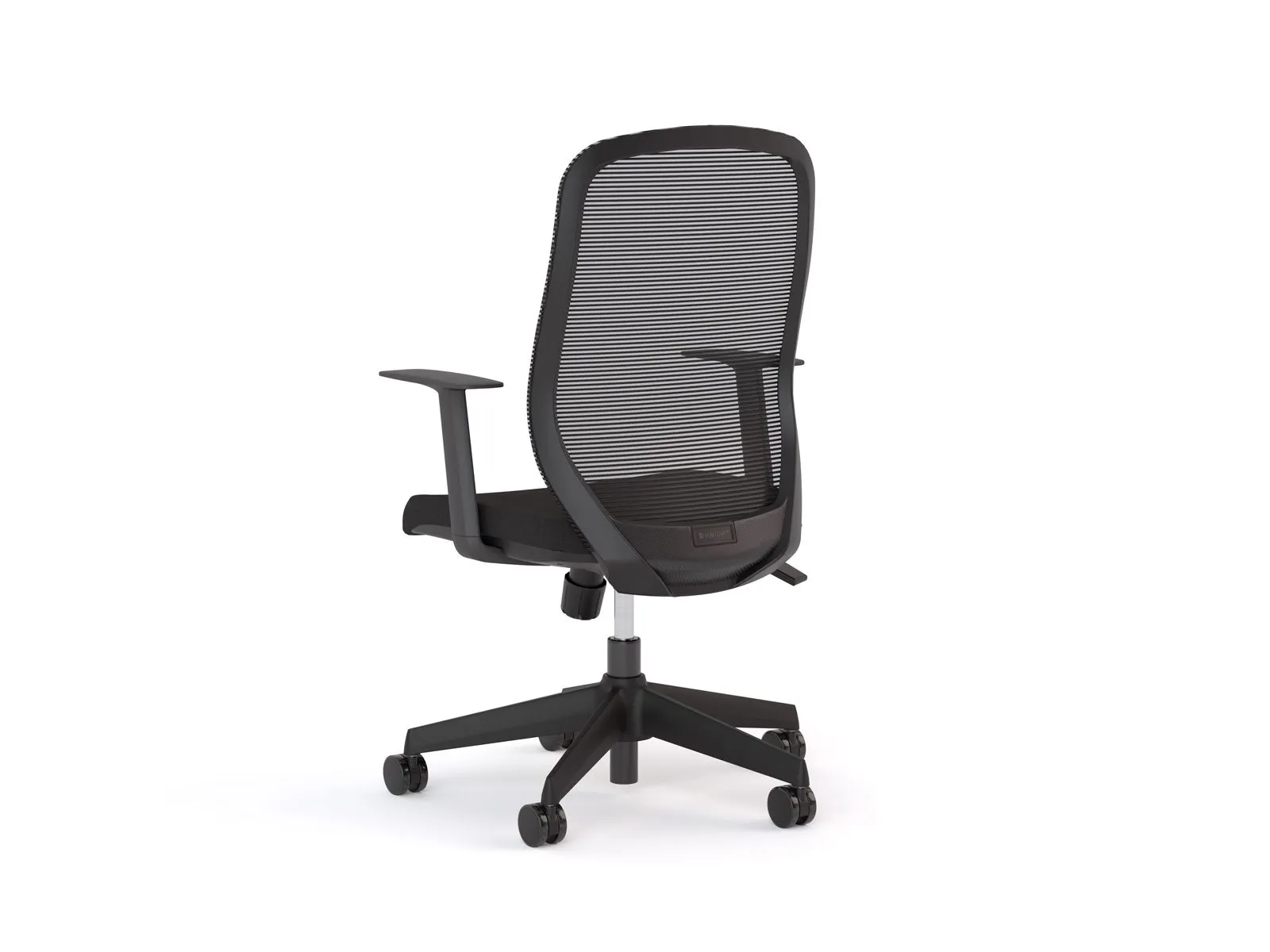 Knight's Flex 2.0 Mesh Back Chair, Black Upholstery Seat, Assembled