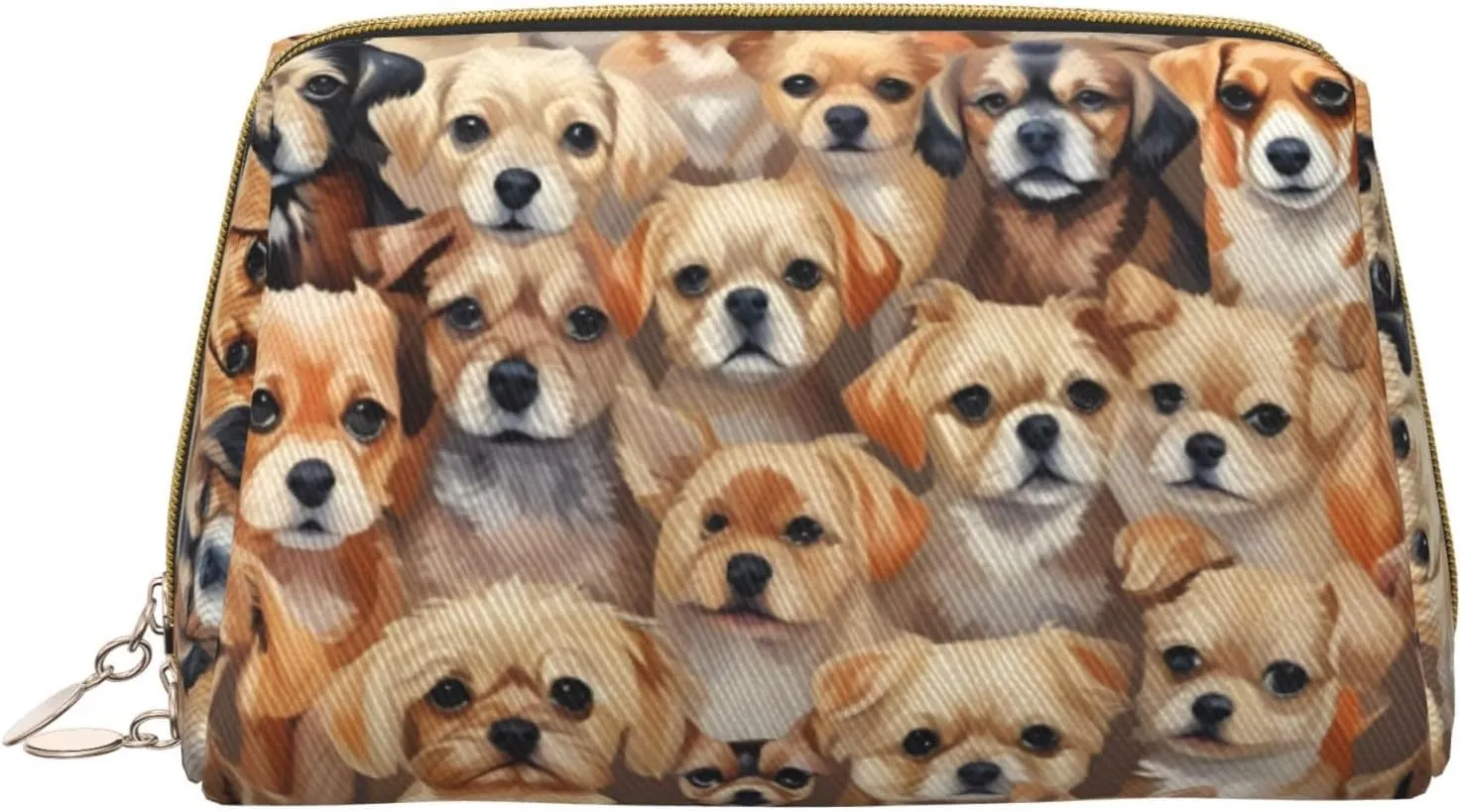Labrador Retriever Dogs Toiletry Pouch, Travel-Friendly Makeup Organizer For Makeup Brushes, Lipsticks