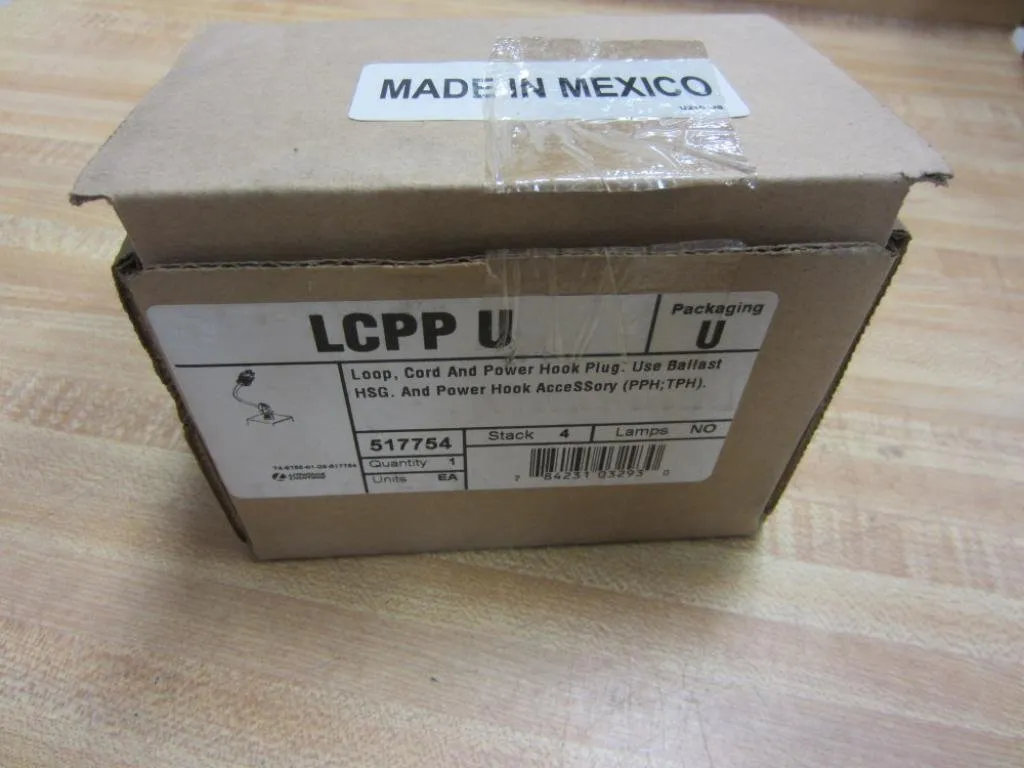 LITHONIA LIGHTING LCPPU Hanger and Cord KIT