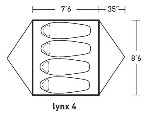 Lynx 4-Person Tent