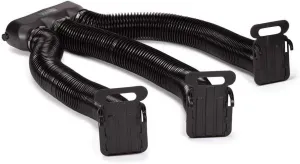 Master Equipment Force Cage Dryer with 3 Hose Accessory Kit for Pets, Blue