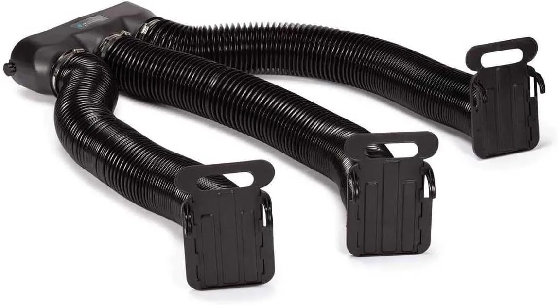 Master Equipment Force Cage Dryer with 3 Hose Accessory Kit for Pets, Blue