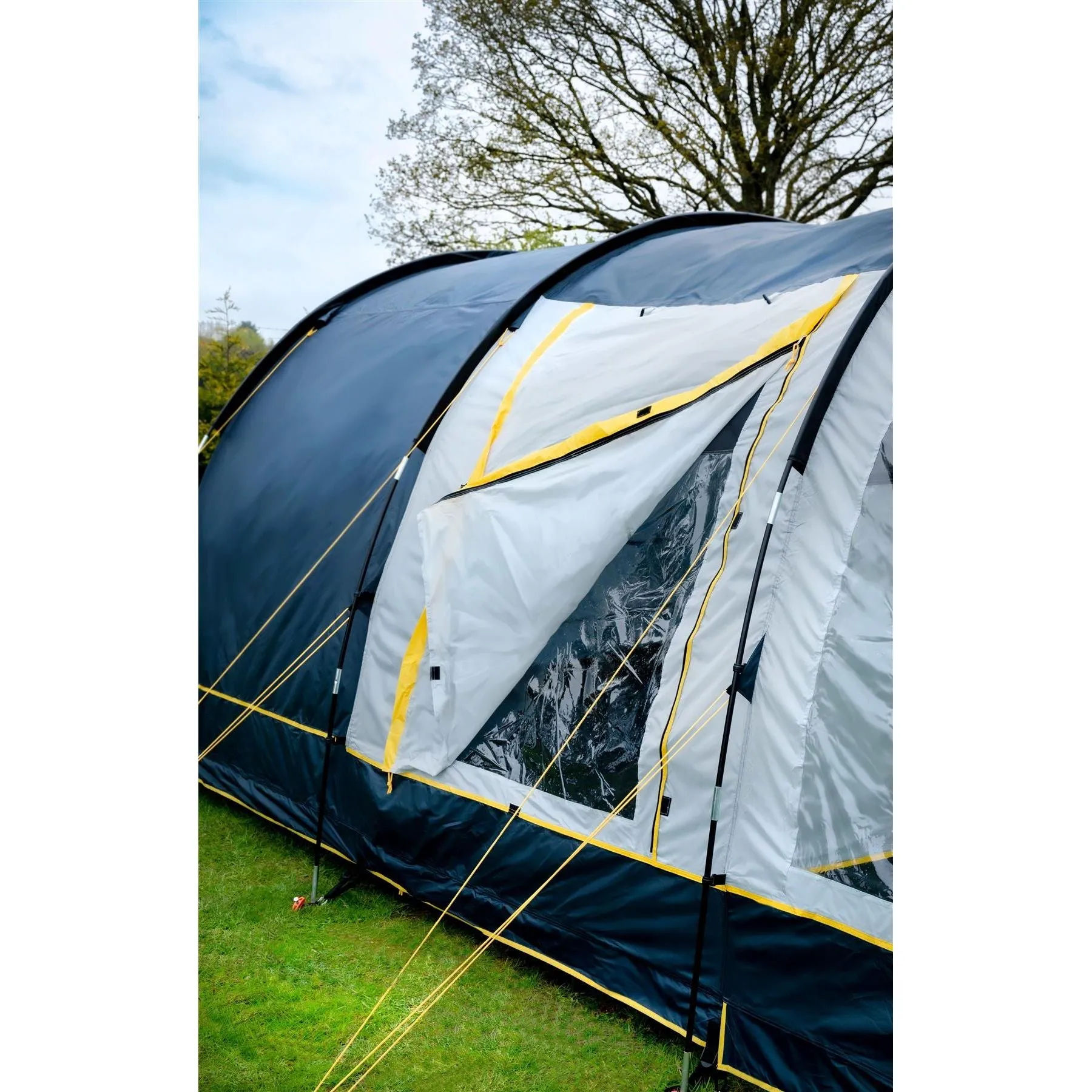 Maypole Bewdley 4 Person Family Tunnel Tent & Footprint Camping 4 Berth