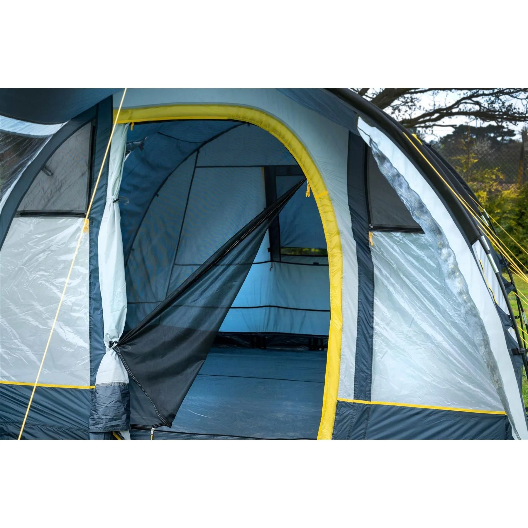 Maypole Bewdley 4 Person Family Tunnel Tent & Footprint Camping 4 Berth