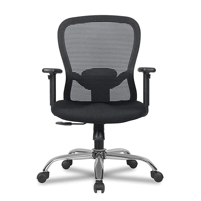 Medium Back Executive Chair with Chrome Base