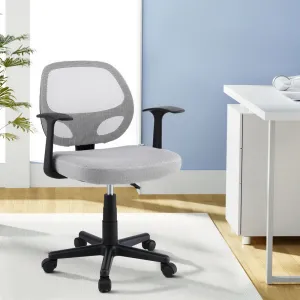 Mesh Mid-Back Office Chair - Grey