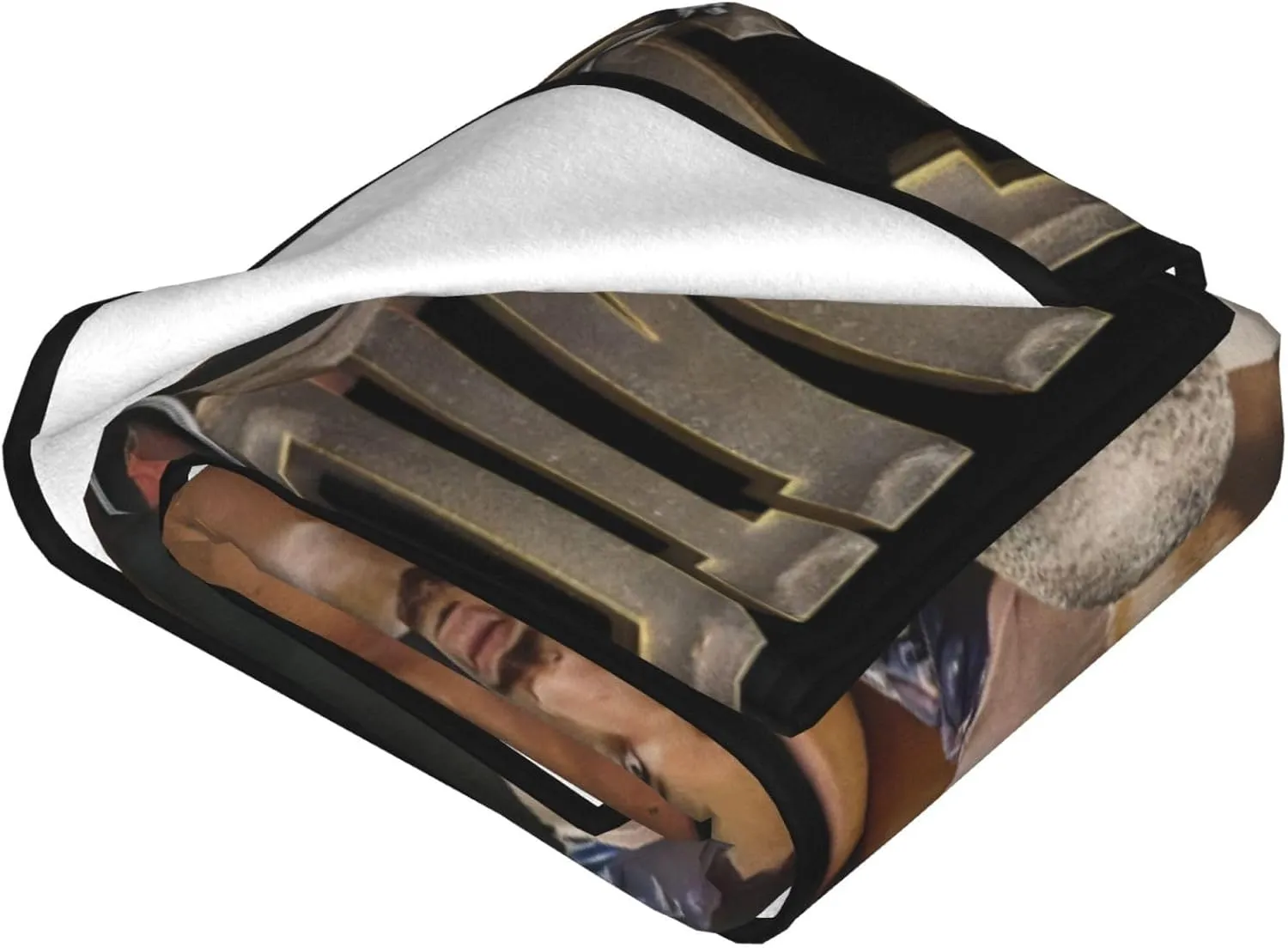 Michael B. Jordan Blanket Flannel Fleece Printed Throw Blankets Ultra Soft Micro Warm Blanket for All Season Bedding Chair Sofa Couch Bed 50"x40"