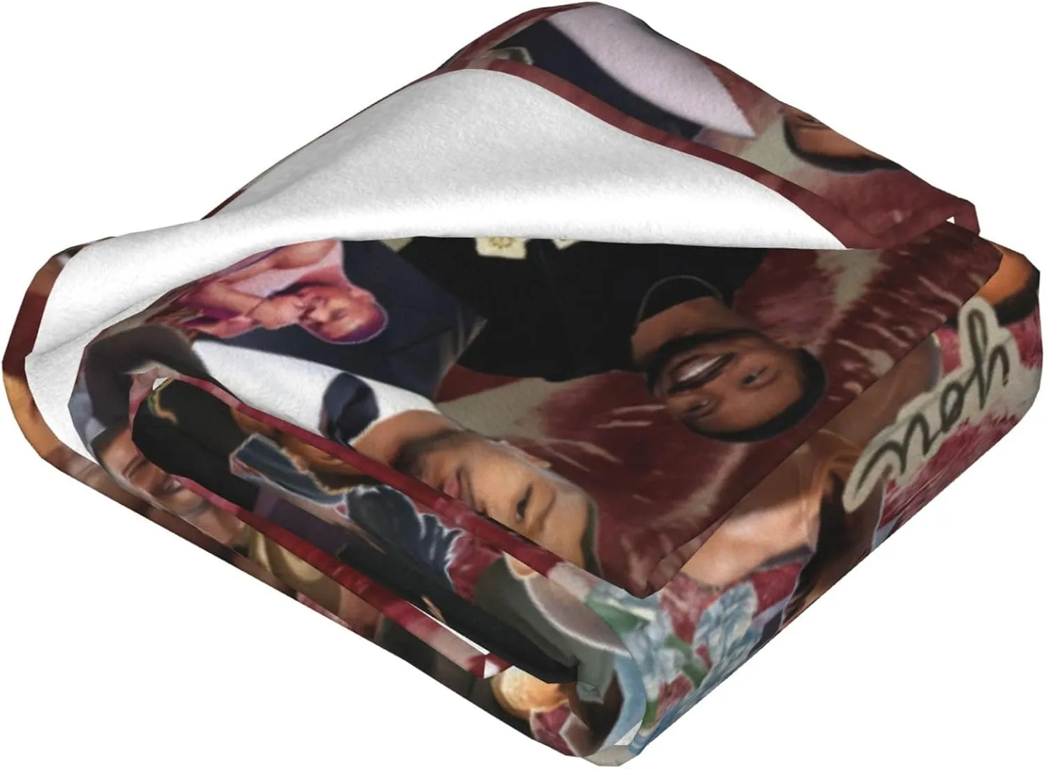 Michael B. Jordan Blanket Flannel Fleece Printed Throw Blankets Ultra Soft Micro Warm Blanket for All Season Bedding Chair Sofa Couch Bed 50"x40"